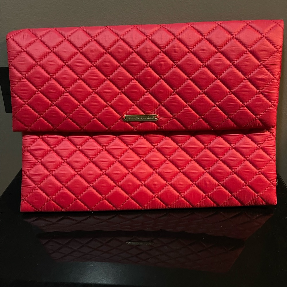 BNWT Quilted Envelope Clutch